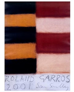 Sean Scully, Roland Garros Poster