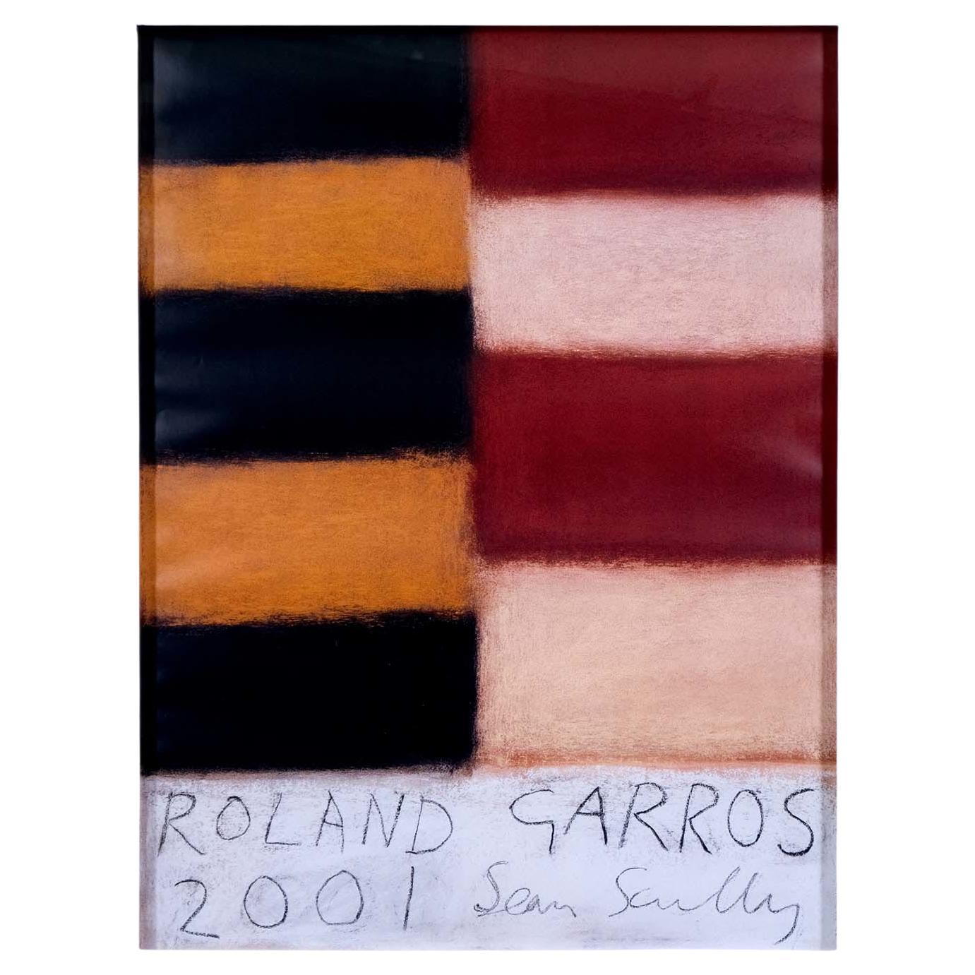 Sean Scully, Roland Garros Poster