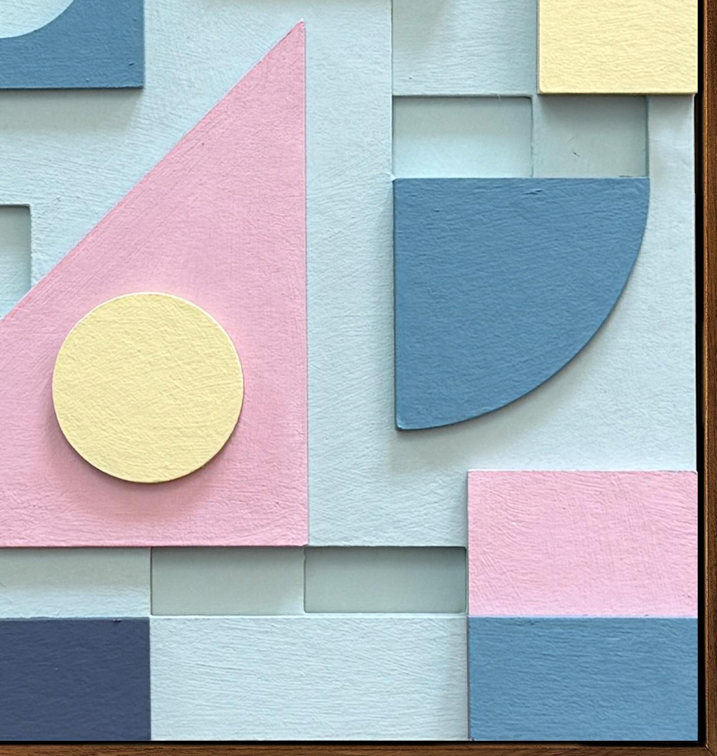 Composition 171 by Sean Thornhill - Contemporary Relief Geometric Wall Sculpture For Sale 2
