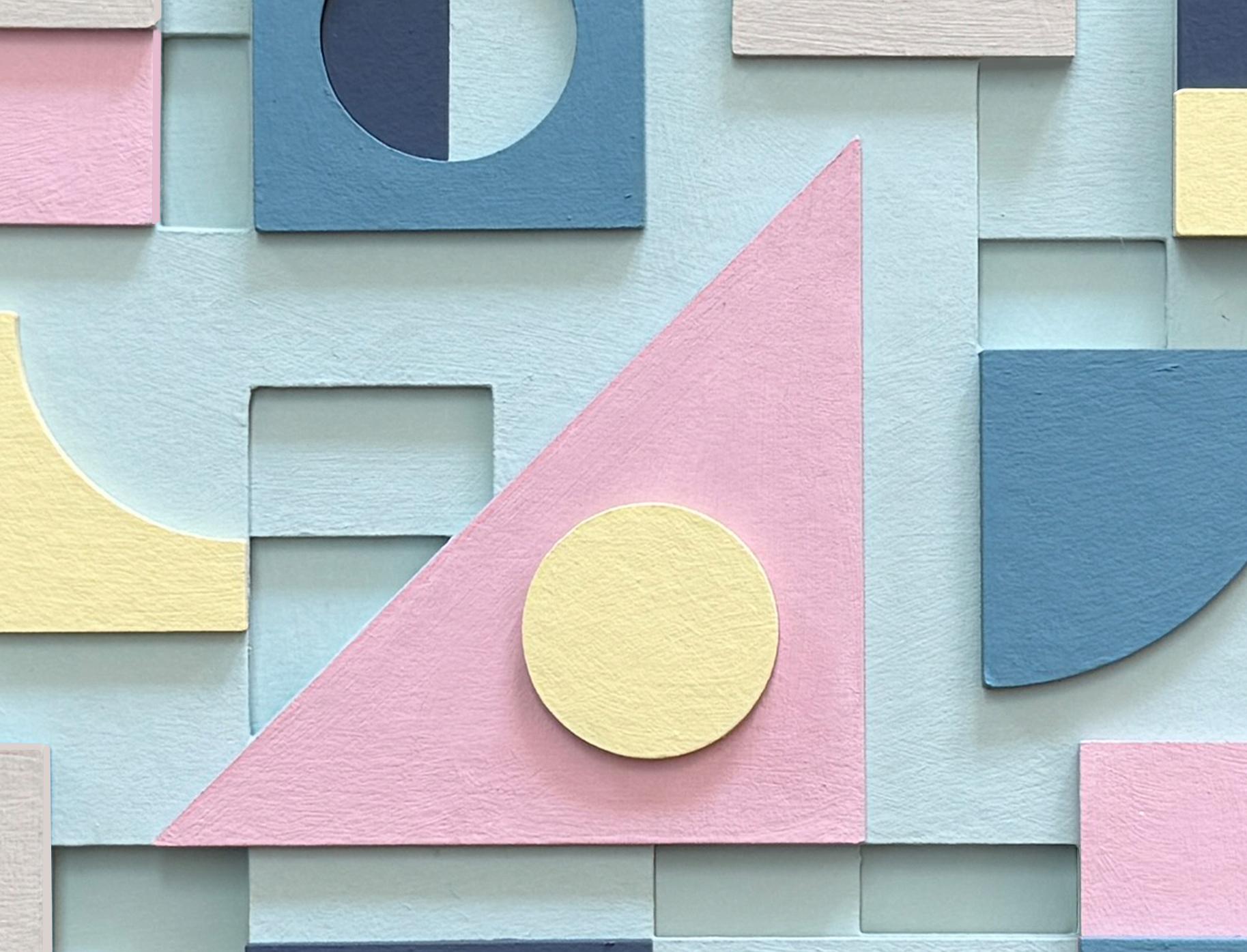 Composition 171 by Sean Thornhill - Contemporary Relief Geometric Wall Sculpture For Sale 5
