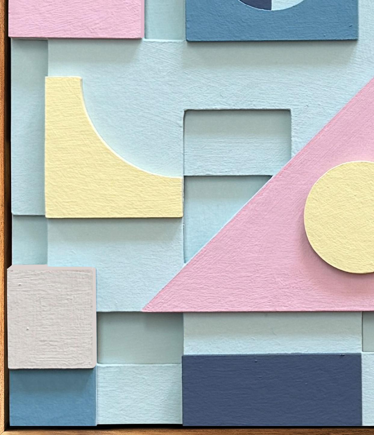 Composition 171 by Sean Thornhill - Contemporary Relief Geometric Wall Sculpture For Sale 6