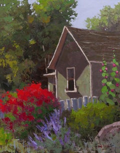 Colorful Homestead (house, flowers, summer) 