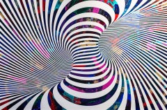 La vida está llena de opciones, Pintura, Acrílico sobre panel de madera
