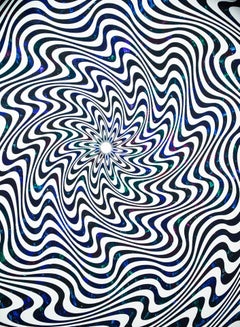 The Multidimensional Portal, Painting, Acrylic on Wood Panel