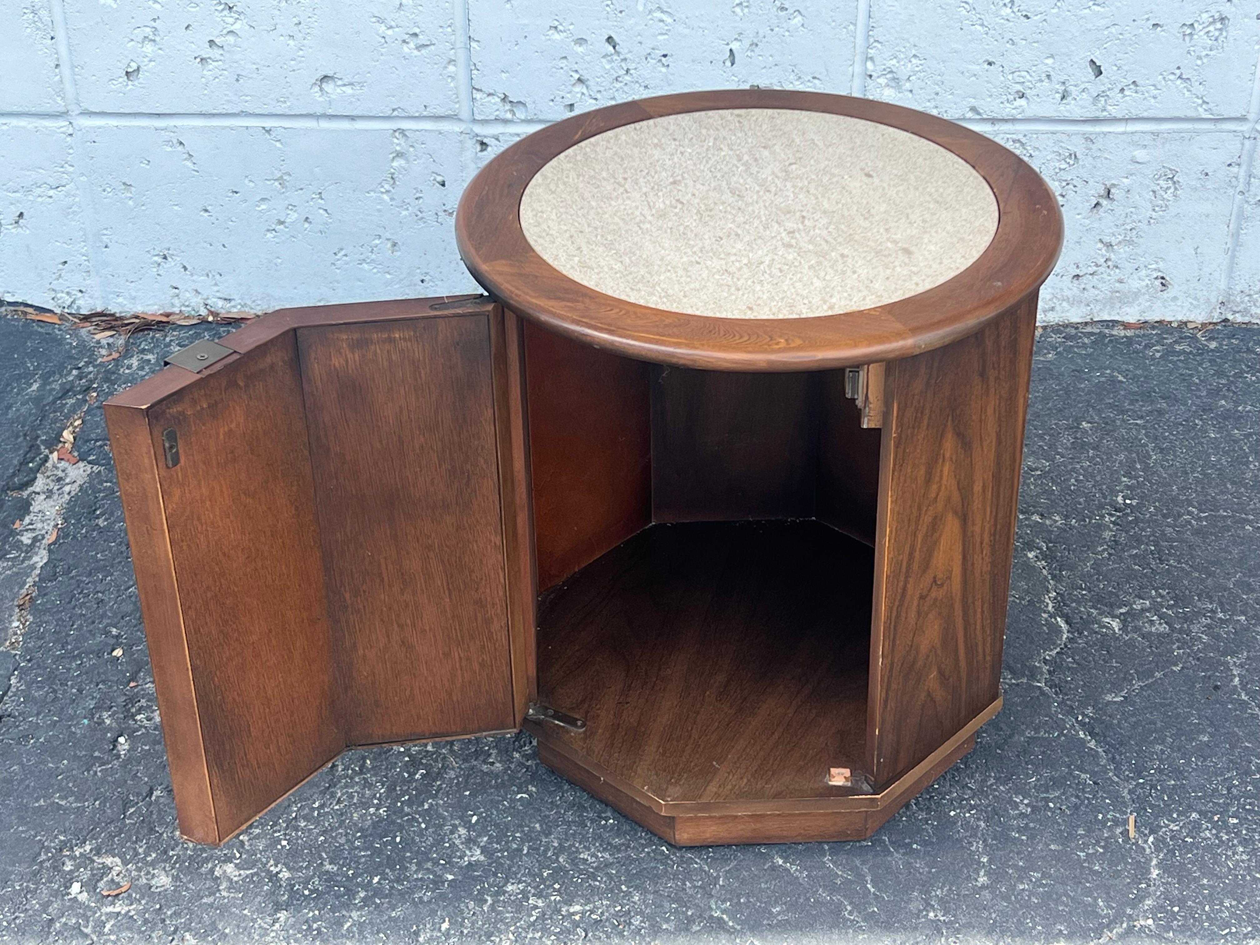 Fin du 20e siècle Table hexagonale Sears Pacesetter ca' 1971 en vente