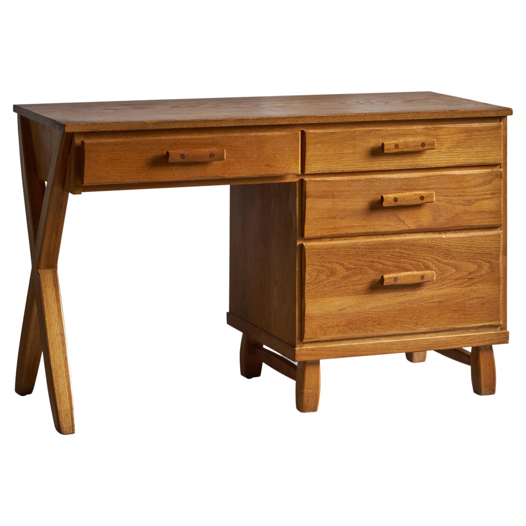 Sears Roebuck & co., Writing Desk, Oak, USA, 1950s