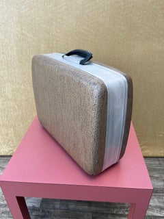 Sears Tower Constellation Portable Typewriter W/Metal Case. Circa 1960s.