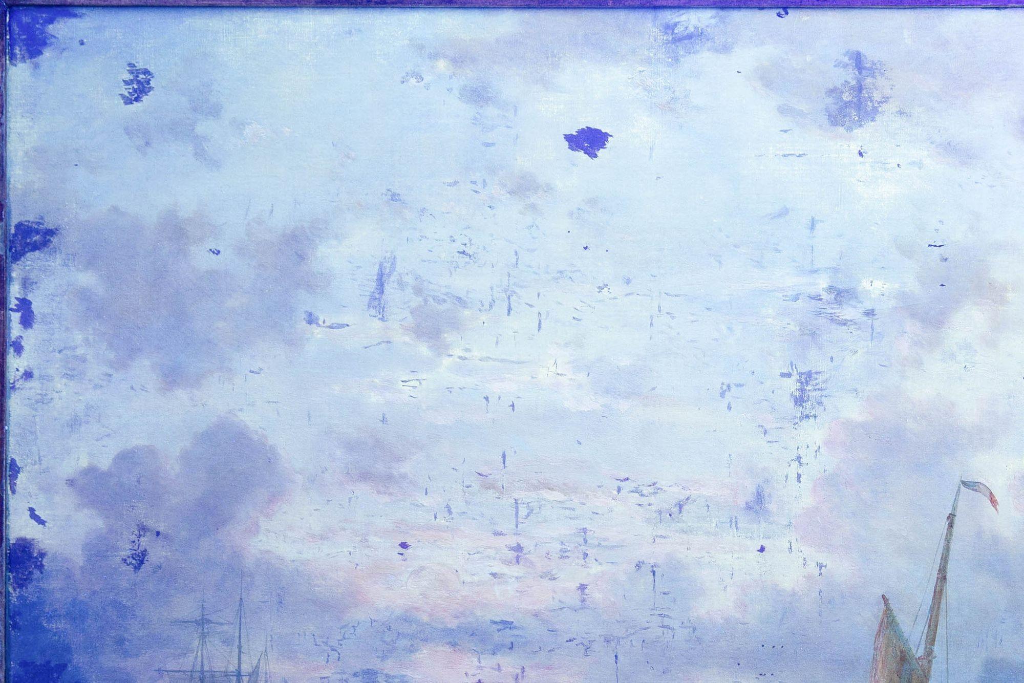 Néerlandais Peinture de paysage marin en vente