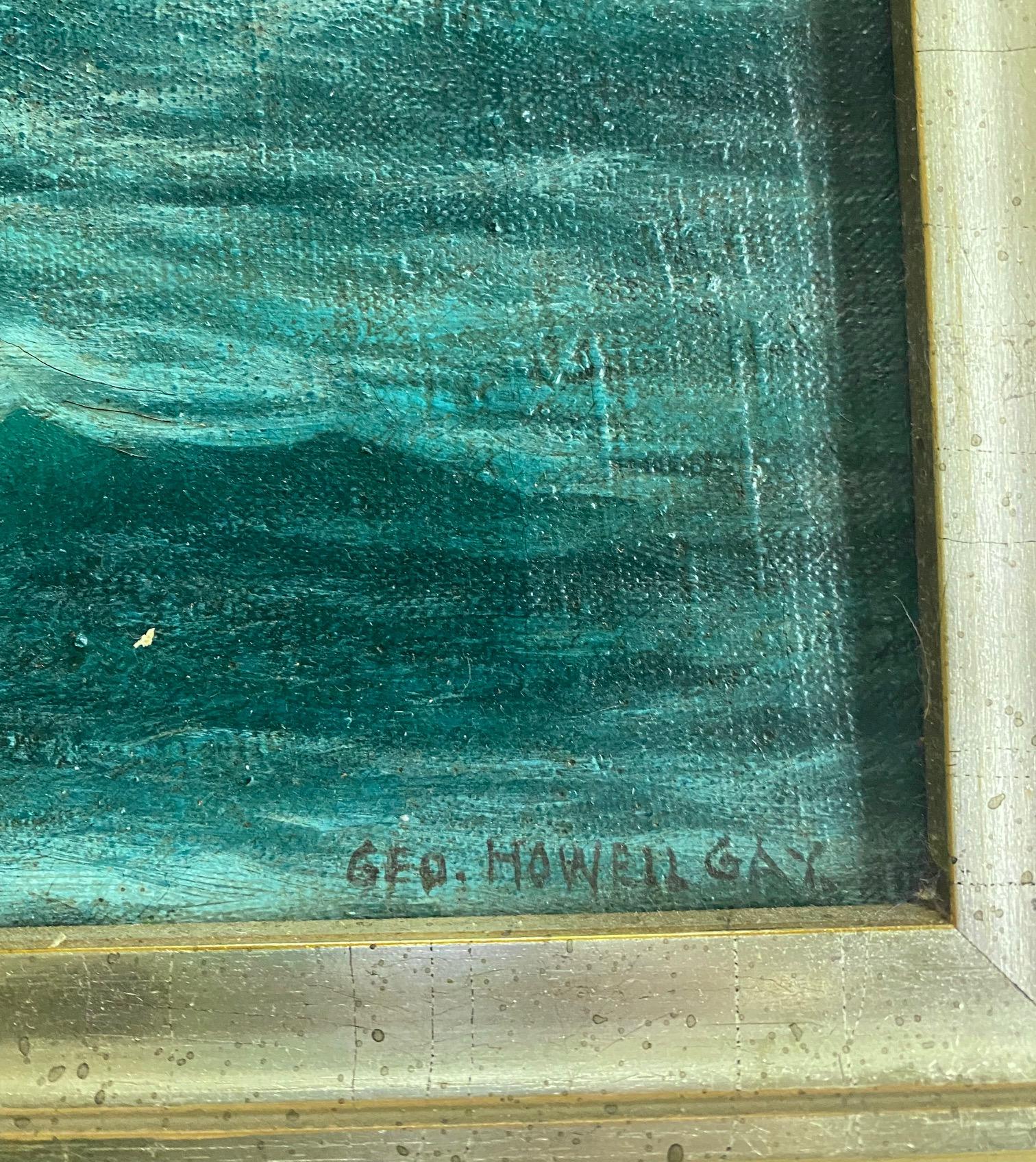 Meereslandschaft mit Klipperschiff von George Howell Gay (Amerikaner: 1858 - 1931), um 1890 (Spätes 19. Jahrhundert) im Angebot