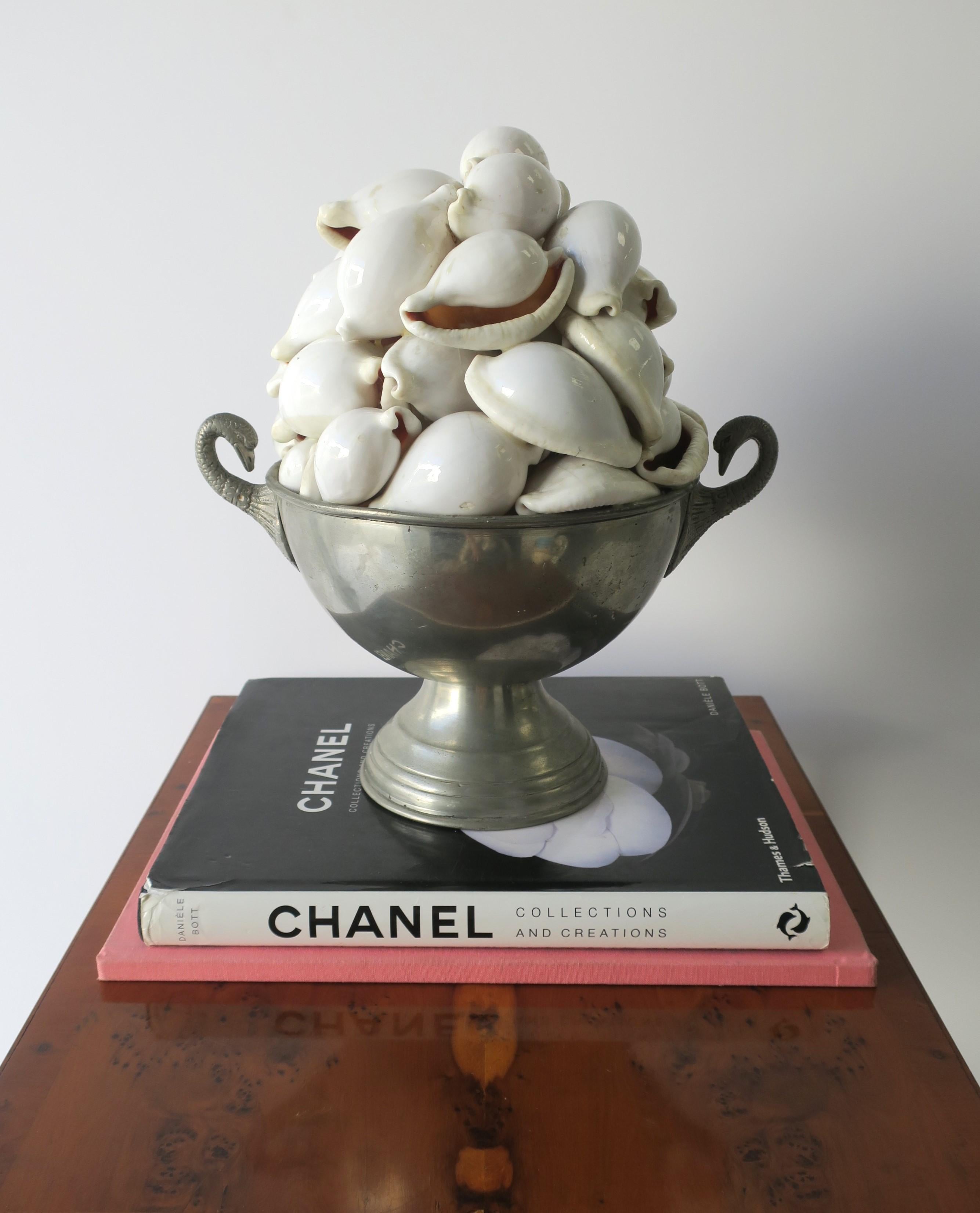Seashell and Metal Urn Sculpture Topiary, ca. Early 20th c.  For Sale 6