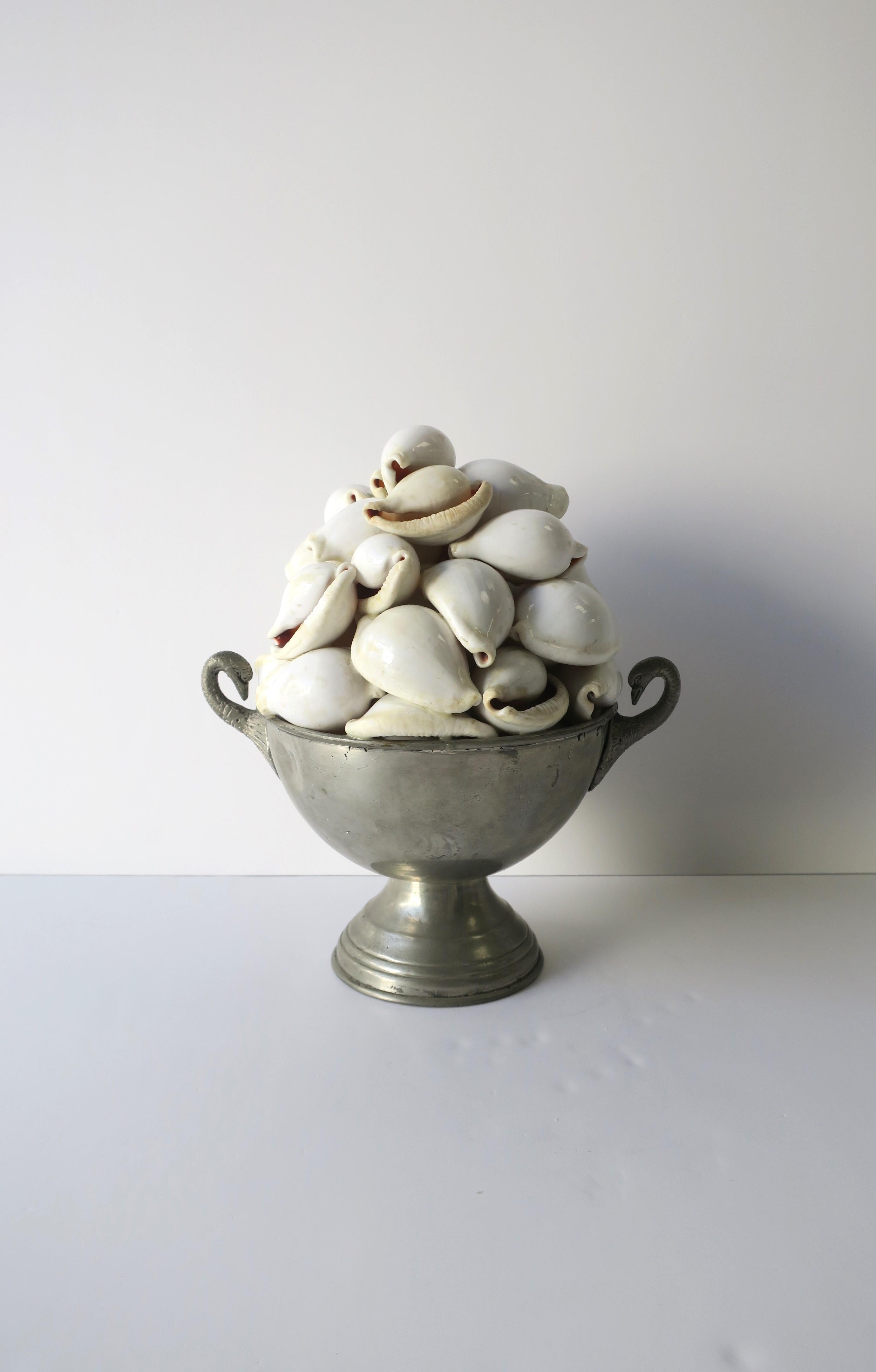Seashell and Urn Sculpture Topiary In Good Condition For Sale In New York, NY