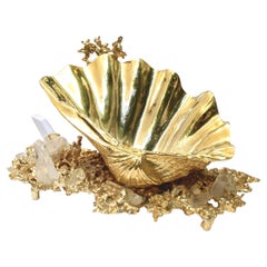 Seashell centerpiece by Claude Victor Boeltz, circa 1970 / 1980