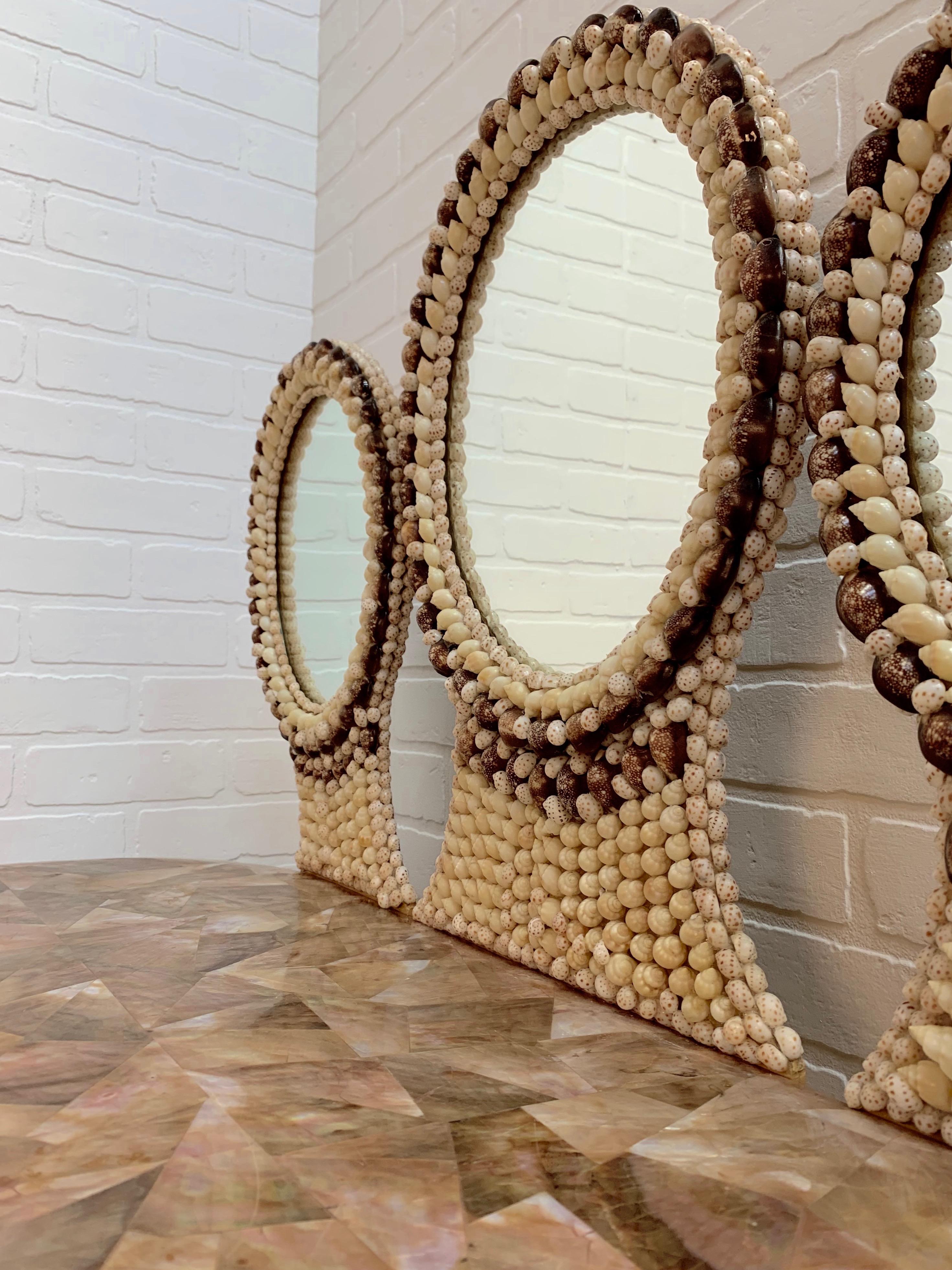 Shell Seashell Encrusted Grotto Vanity / Desk