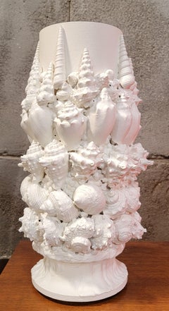 Seashell Flower Vase