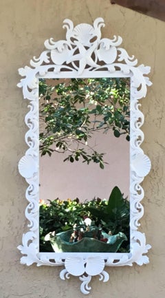 Seashell Iron Mirror