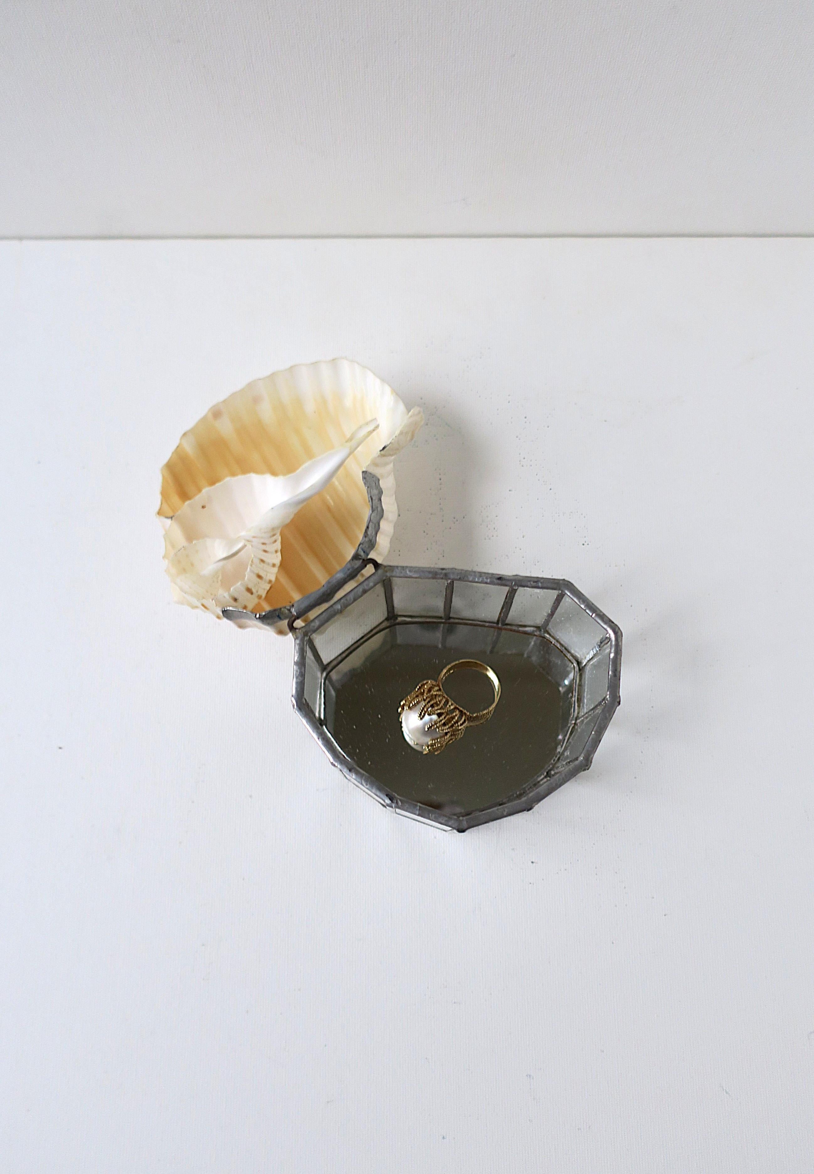 Seashell Jewelry Trinket Box im Angebot 1