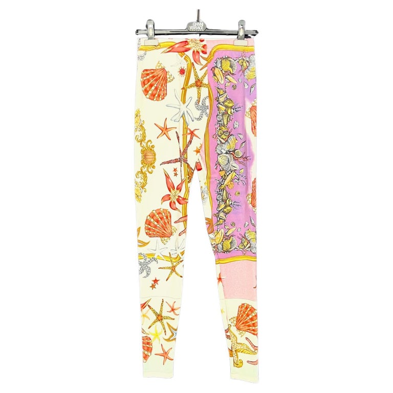 SEASHELL LEGGINGS from MIAMI MANSION GIANNI VERSACE PERSONAL COLLECTION For  Sale at 1stDibs