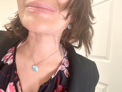 Seashell pendant necklace silver 925 Nicole Barr artist well made VALENTINES