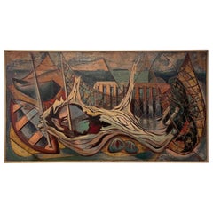 Peinture du rivage de James Hiroshi Suzuki
