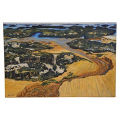 Orilla del mar 2, Pintura al óleo