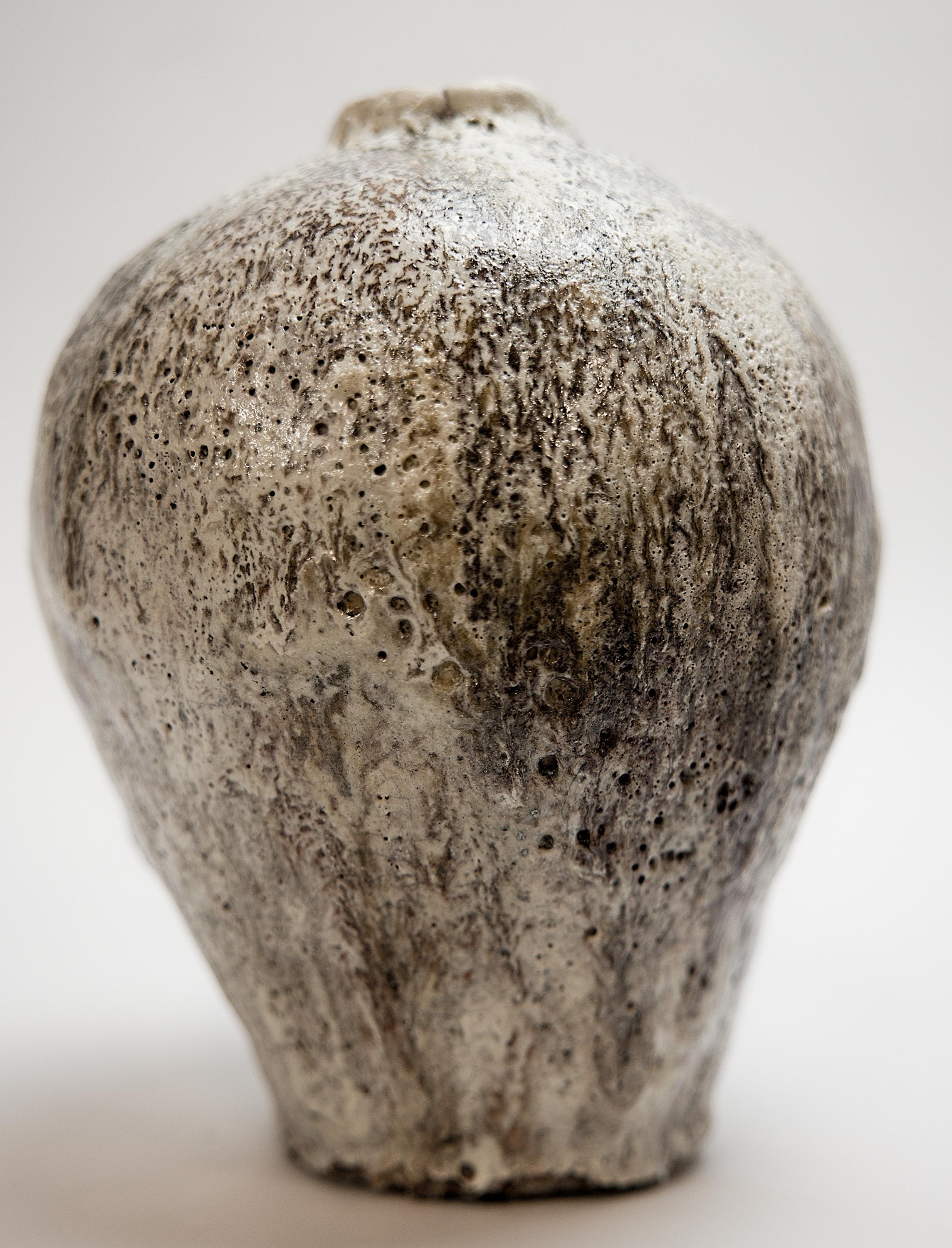 Seaside crackle Ginger Jars Handmade Stoneware 2