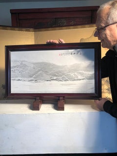 China "Seaside & Mountains" Landscape "Painting"