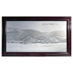 China "Seaside & Mountains" Landscape "Painting" 