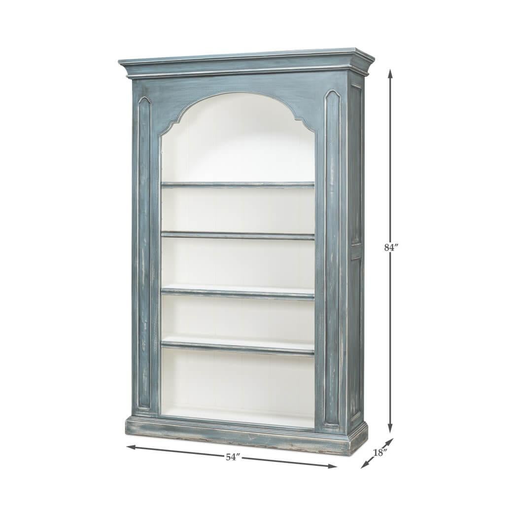 Seaside Painted Bookcase For Sale 4