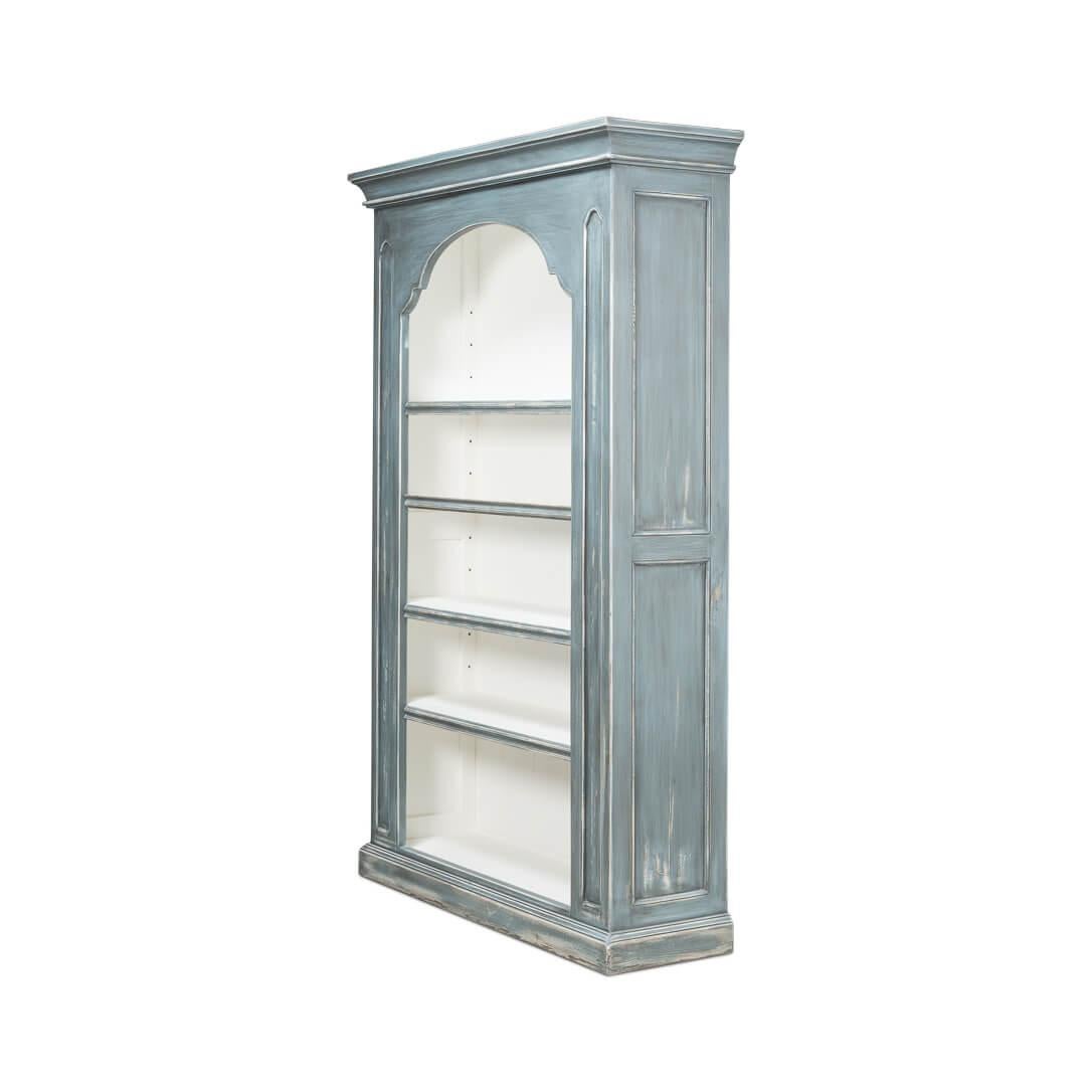 Seaside Painted Bookcase For Sale 1