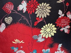 "Seasonal Blessings" by Kimono-Couture, Japanese Art / Kimono Tapestry