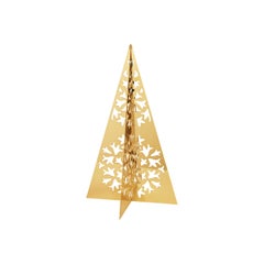 Seasonal Tree Ice Flower, Large Gold