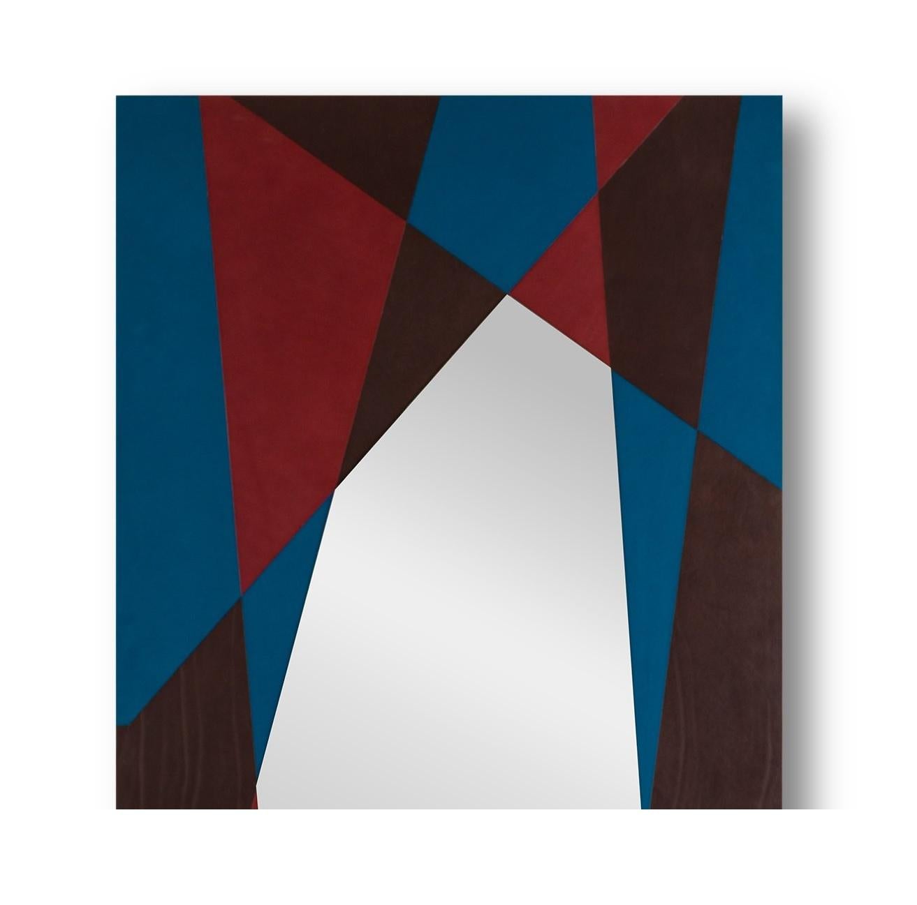 Seasons Full Length Floor Standing Mirror by Oscar Maschera
Dimensions: W 72 x H 188 cm.
Materials: Wood, mirror, and vegetable leather.

Our work is research: we give our fantasy free rein when experimenting and manipulating an object in