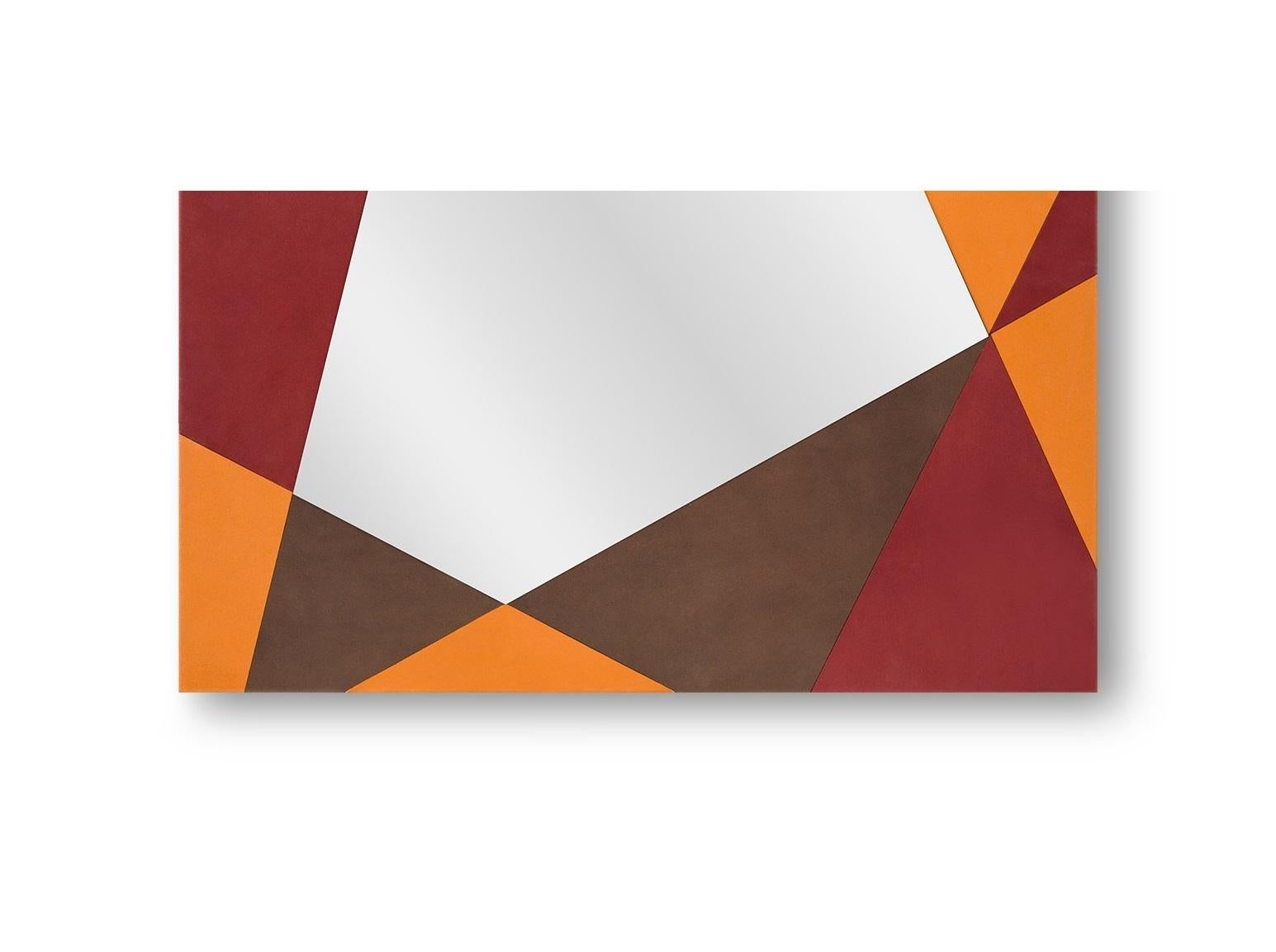 Postmoderne Petit miroir mural Seasons par Oscar Maschera en vente