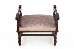 Seat, France, around 1900. After renovation.