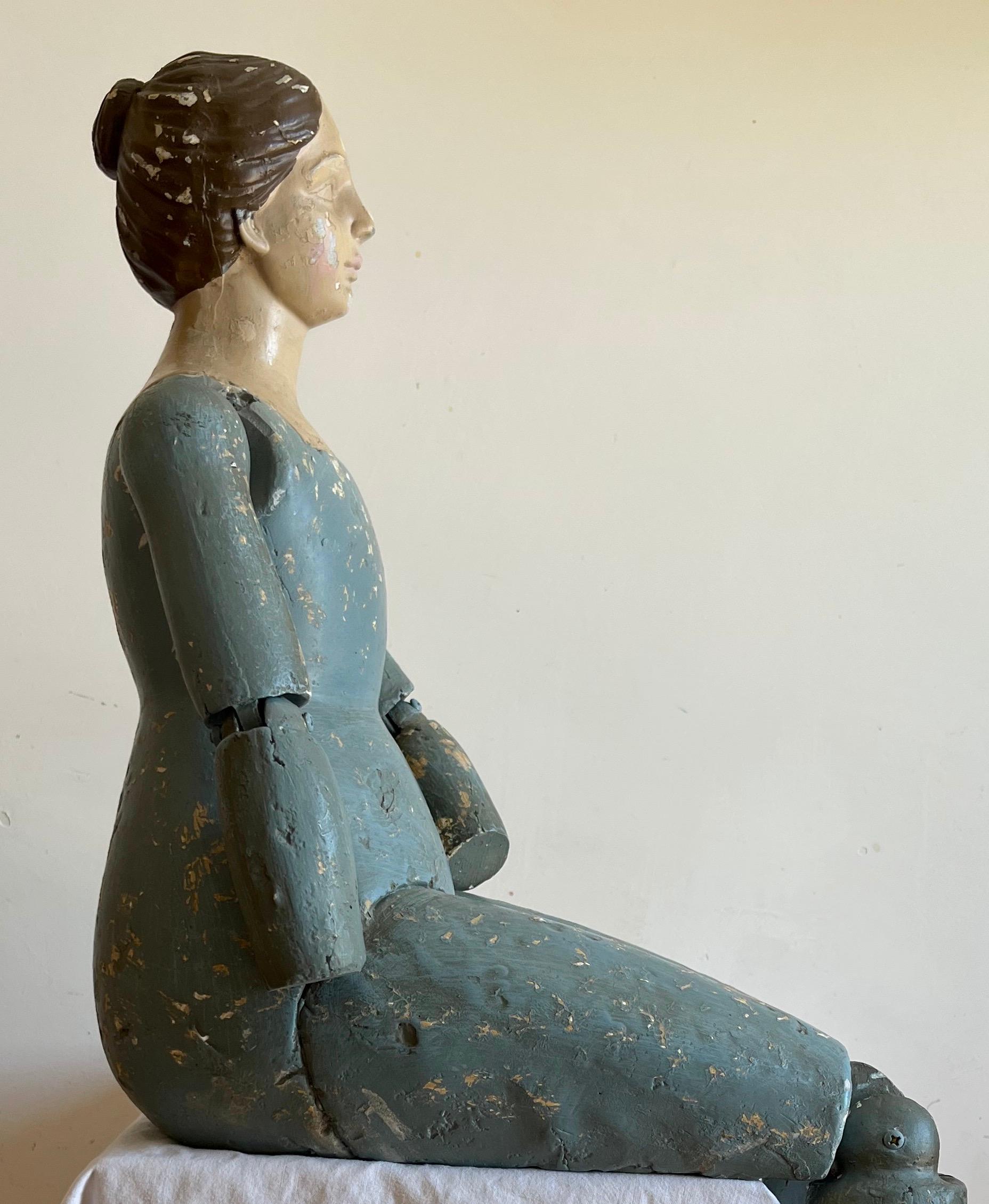 Seated Female Mannequin 5