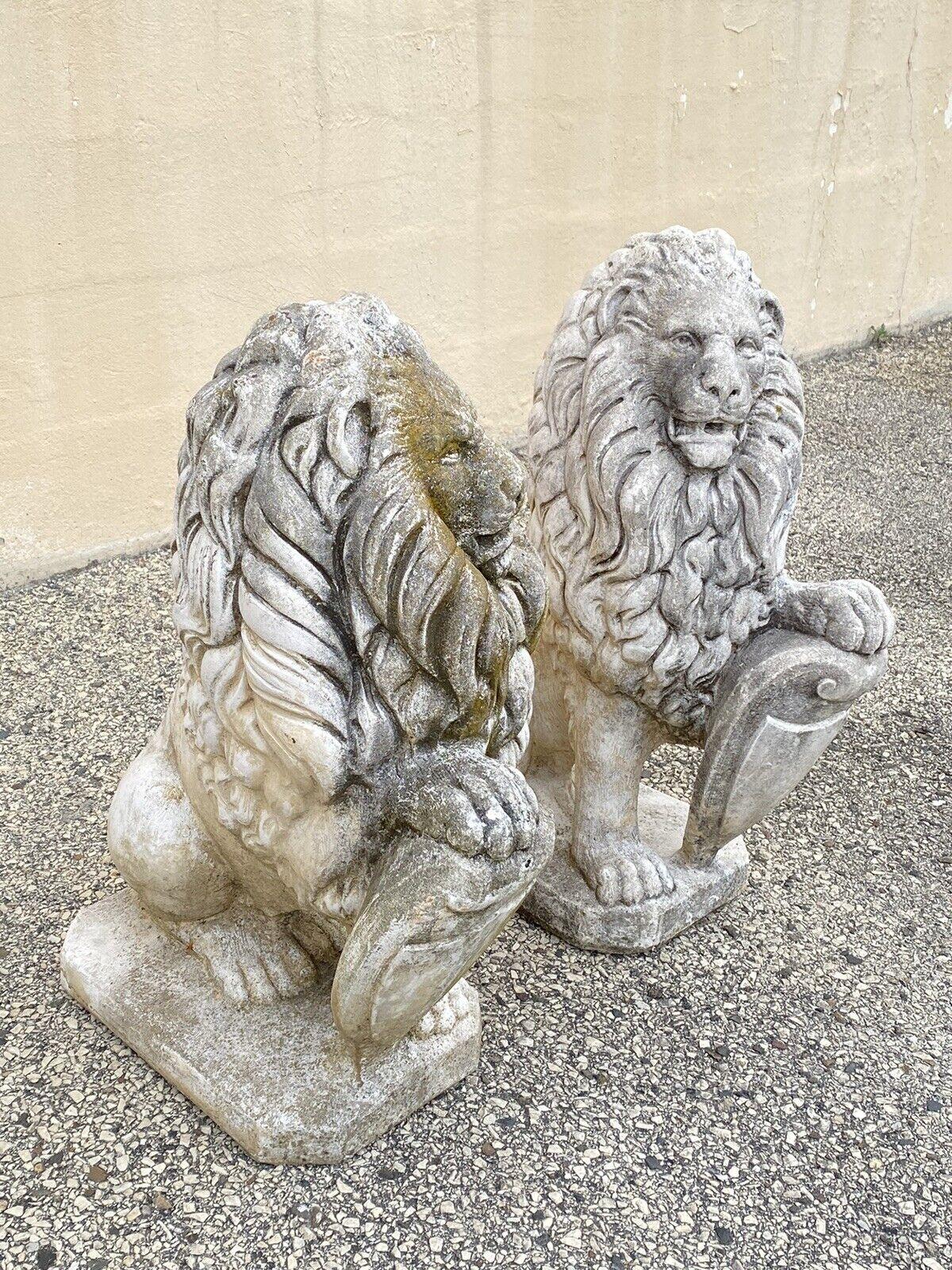 American Classical Seated Guardian Lion 28