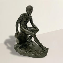 'Seated Hermes', a 19th Century Italian Grand Tour Bronze