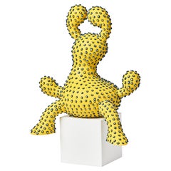 Seated Yellow Whimsical Creature, Ahryun Lee