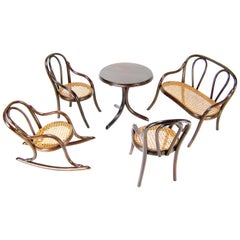 Seduta per bambole Thonet, 1890 circa