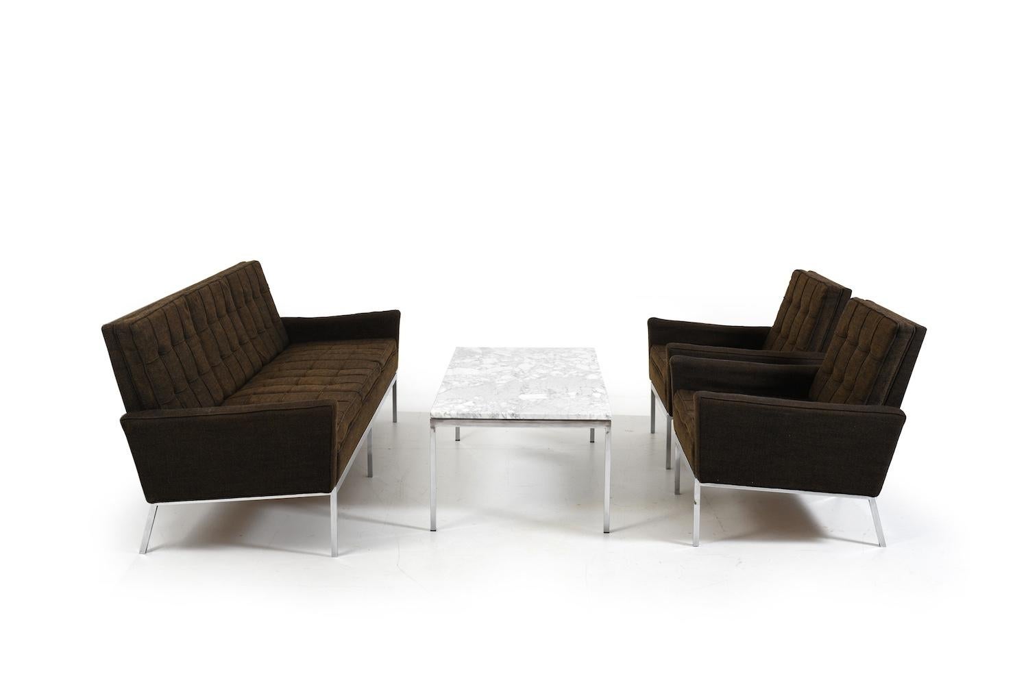 Seating Group by Florence Knoll for Knoll Sofa, 1960s For Sale 1