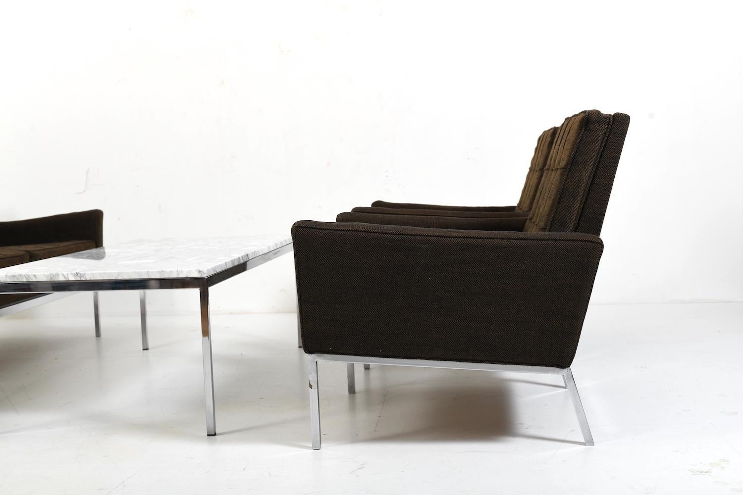 Seating Group by Florence Knoll for Knoll Sofa, 1960s For Sale 2