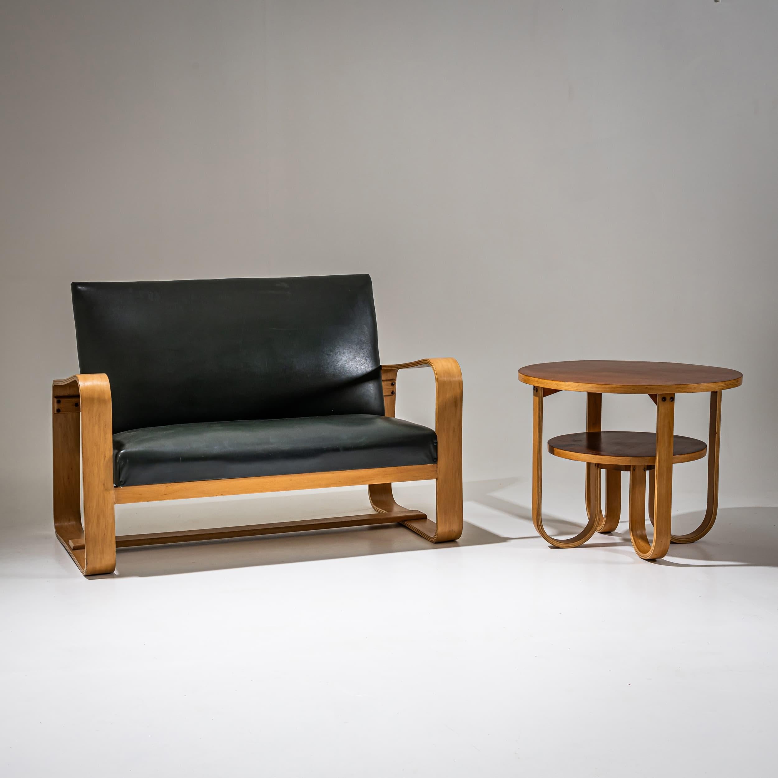 Gruppo di sedute di Giuseppe Pagano Pogatschnig (Italia, 1896-1945), anni '40 In condizioni buone in vendita a Greding, DE