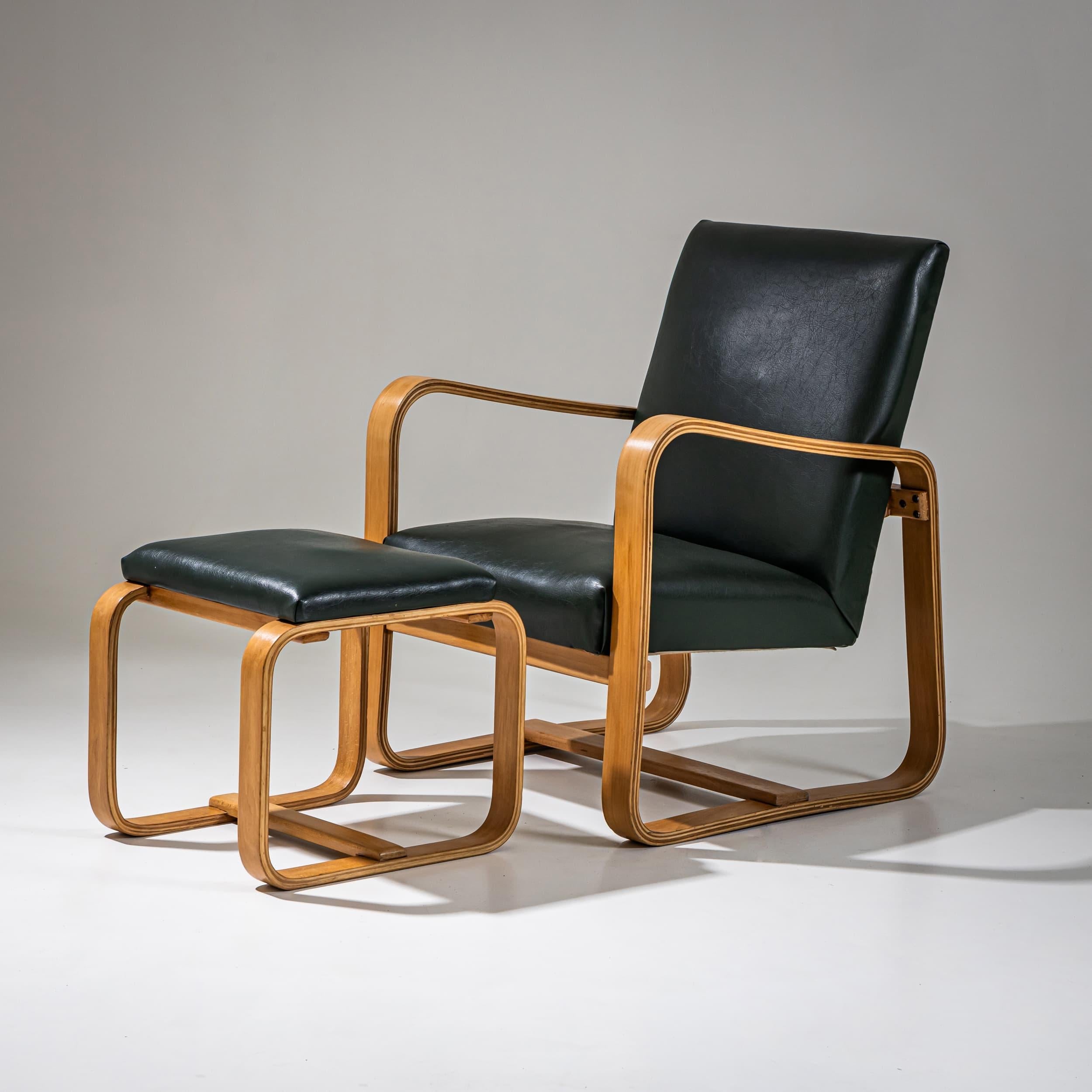 Gruppo di sedute di Giuseppe Pagano Pogatschnig (Italia, 1896-1945), anni '40 in vendita 2