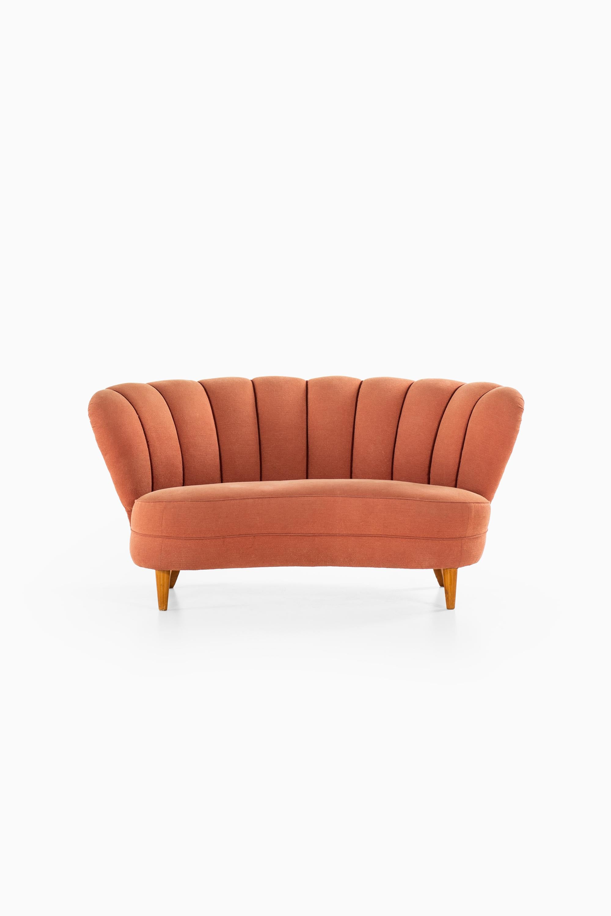 Scandinavian Modern Seating Group in the Manner of Otto Schulz Produced in Sweden