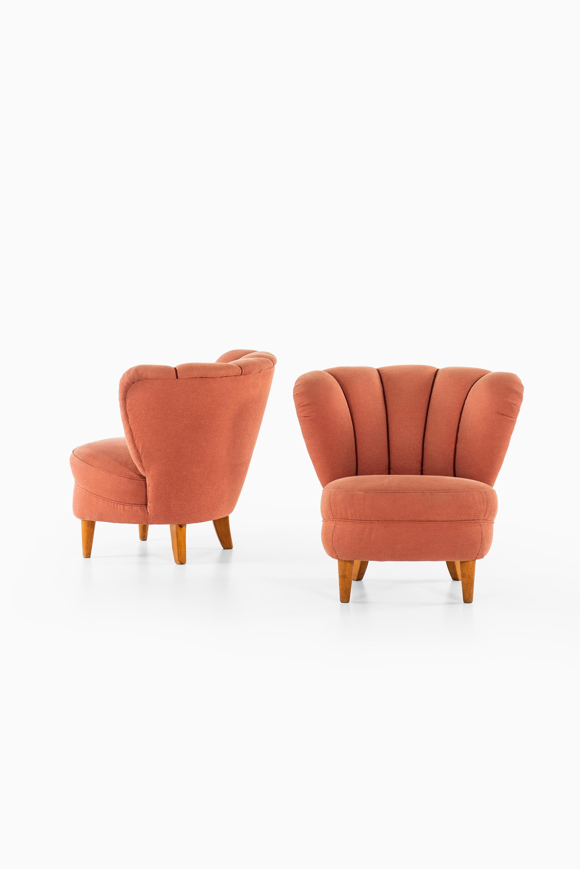 Mid-20th Century Seating Group in the Manner of Otto Schulz Produced in Sweden