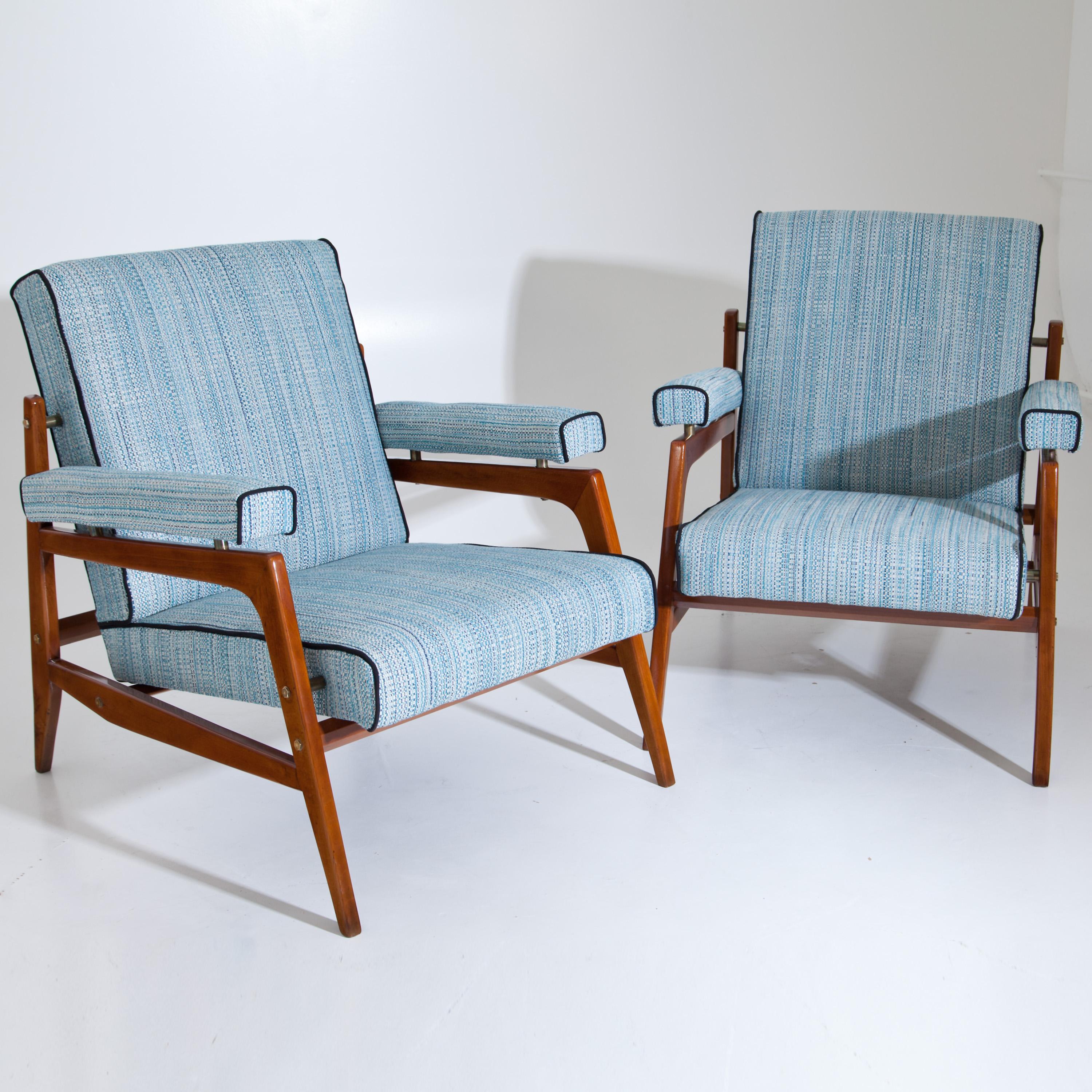 Polished Seating Group, Italy, Mid-20th Century For Sale