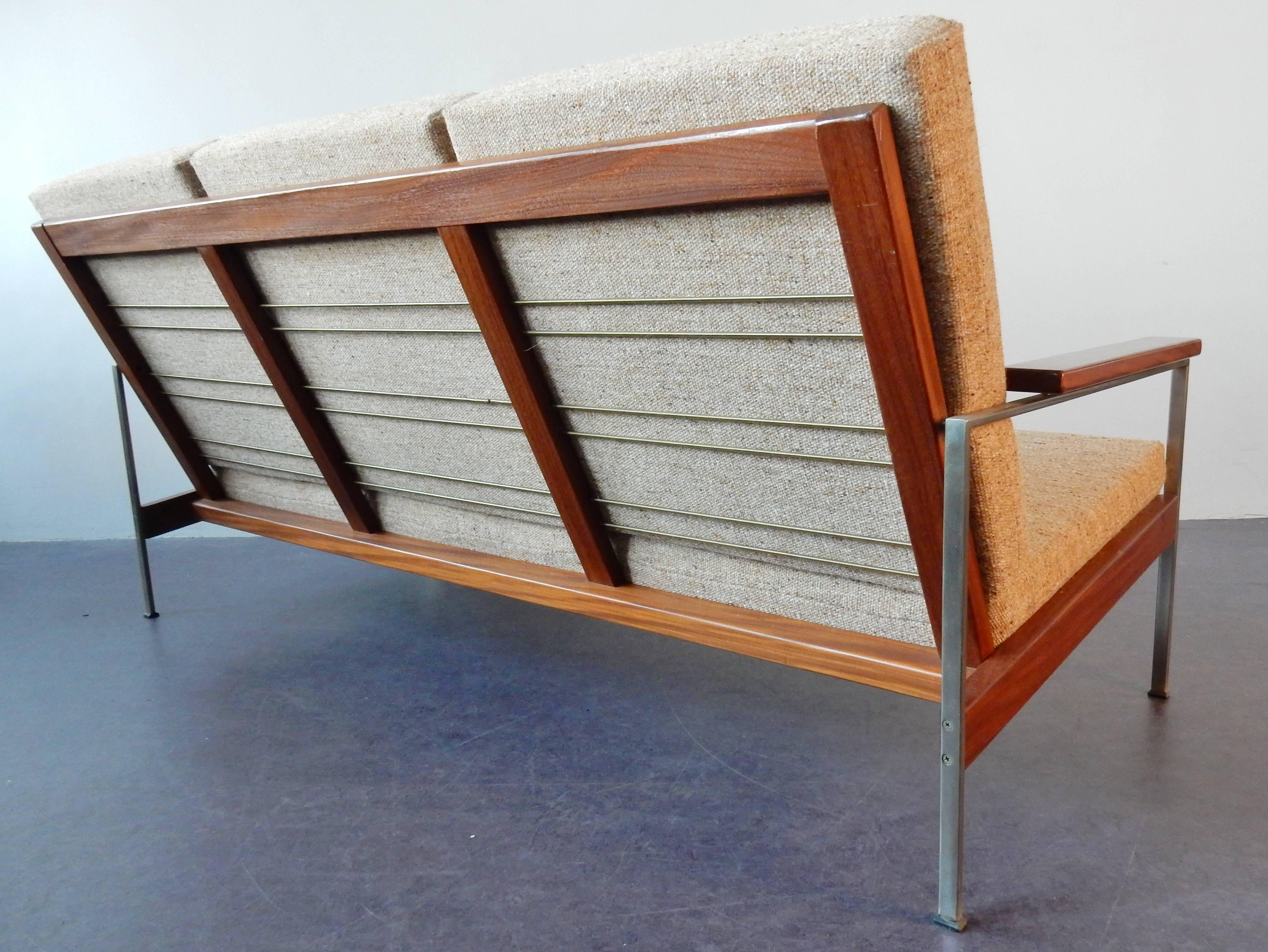 Seating Group of Two Lounge Chairs and a Sofa by Rob Parry for Gelderland, 1960s 3