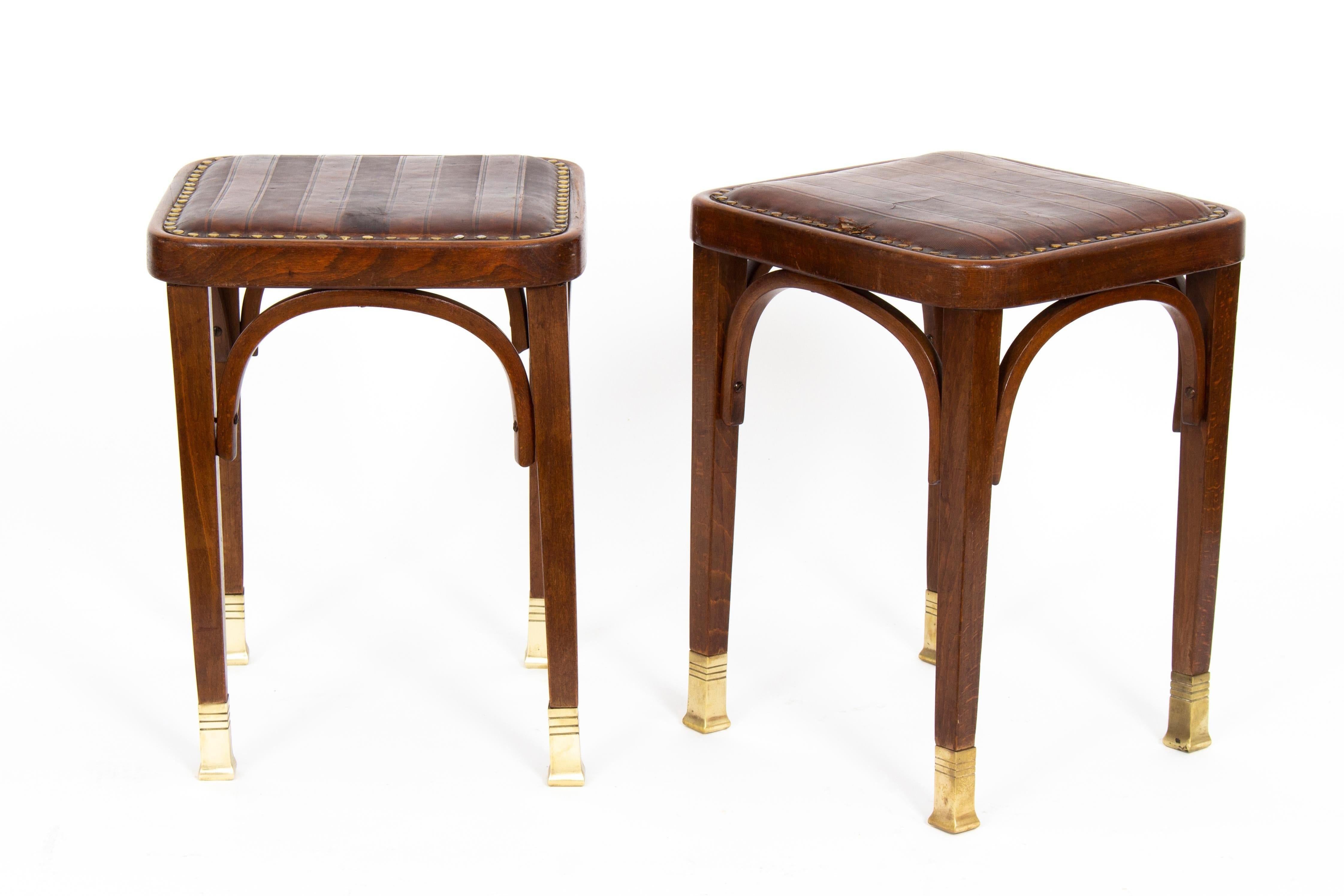 Early 20th Century Seating Set by Gustav Siegel, Vienna Secession Set from J & J Kohn For Sale