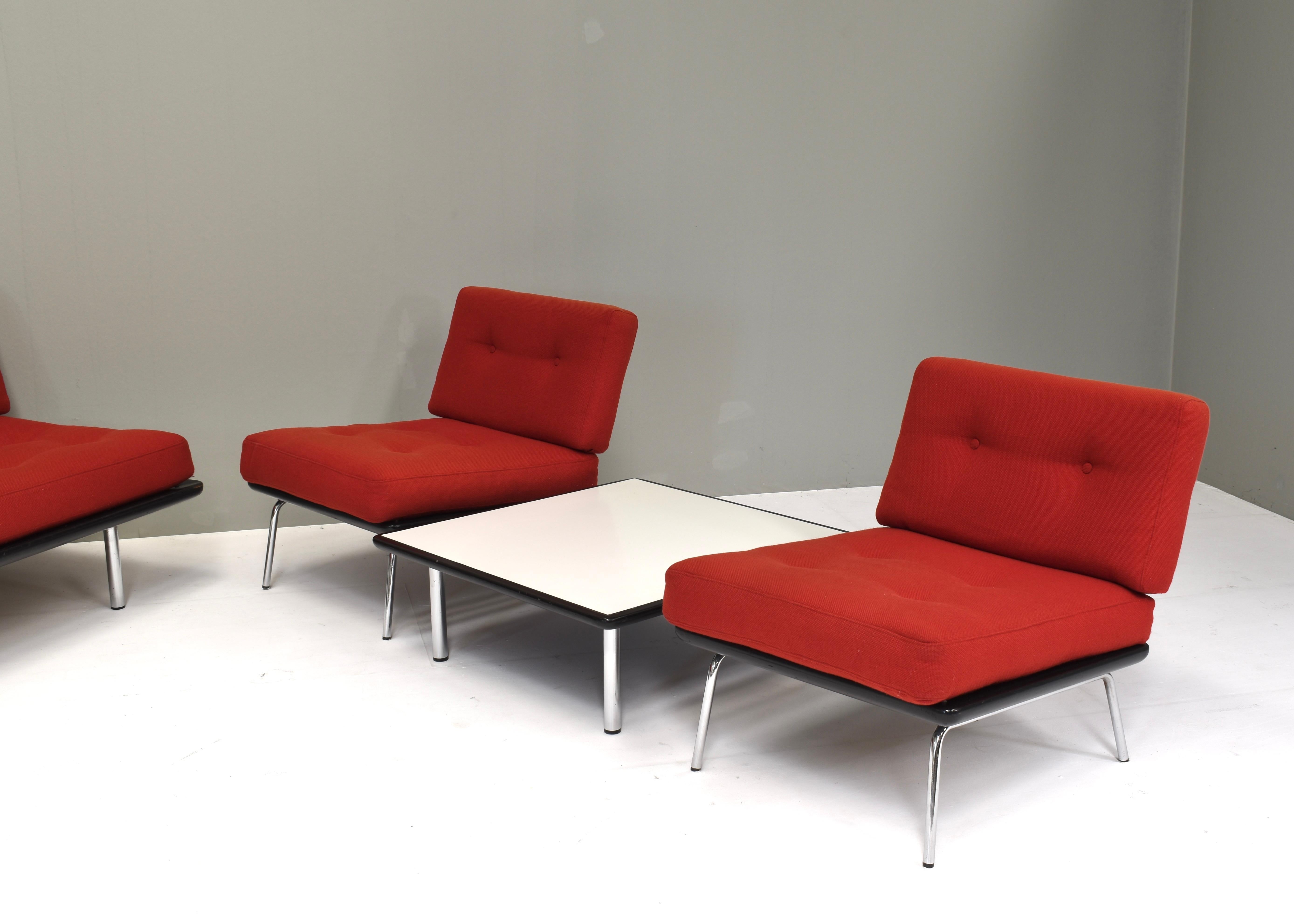 Mid-Century Modern Seating Set by or in the Style of Martin Visser or Who Liang Ie – 1960s