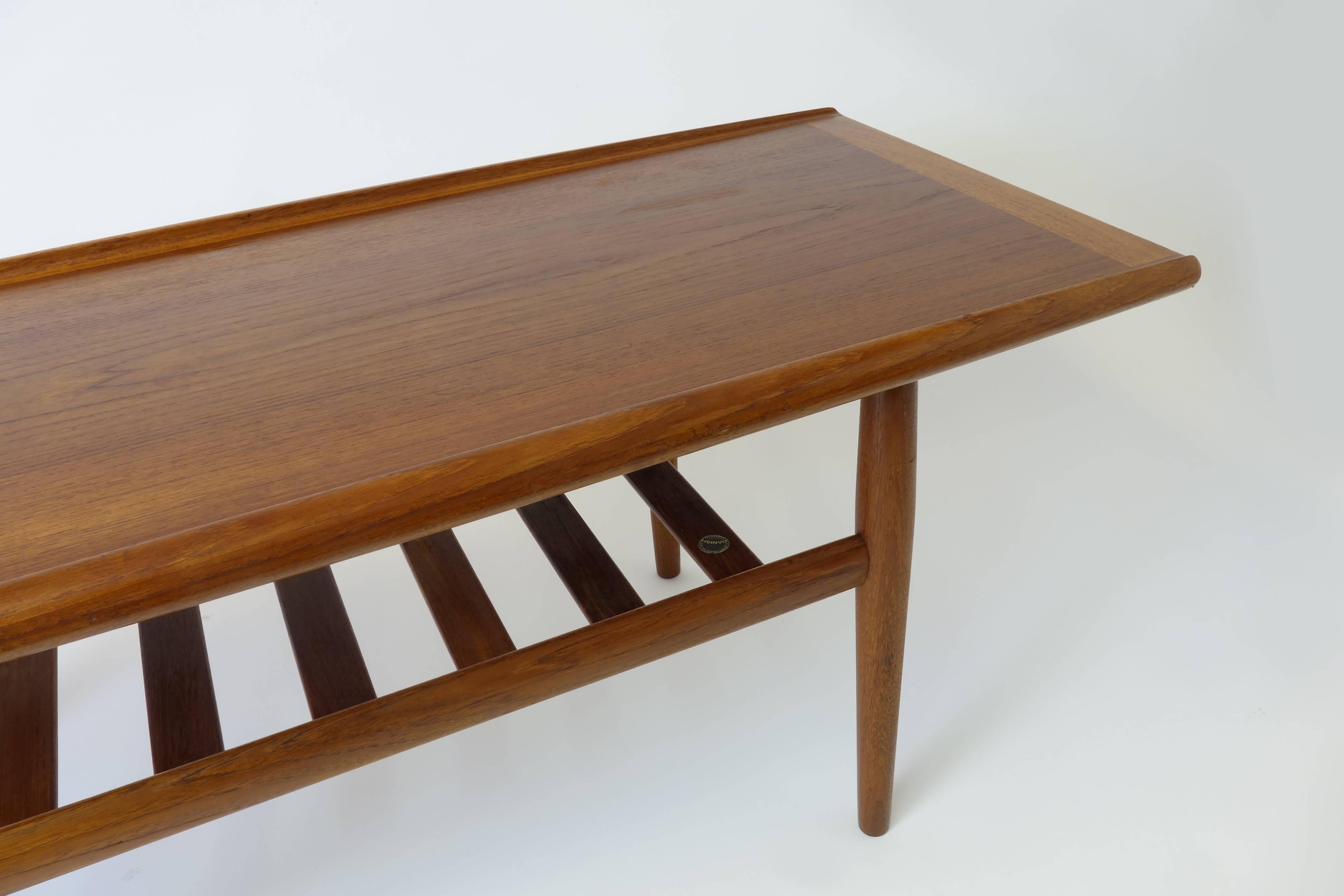 Sofa Set and Coffee Table Attributed to Grete Jalk, Teakwood, Brown, Armchairs 5